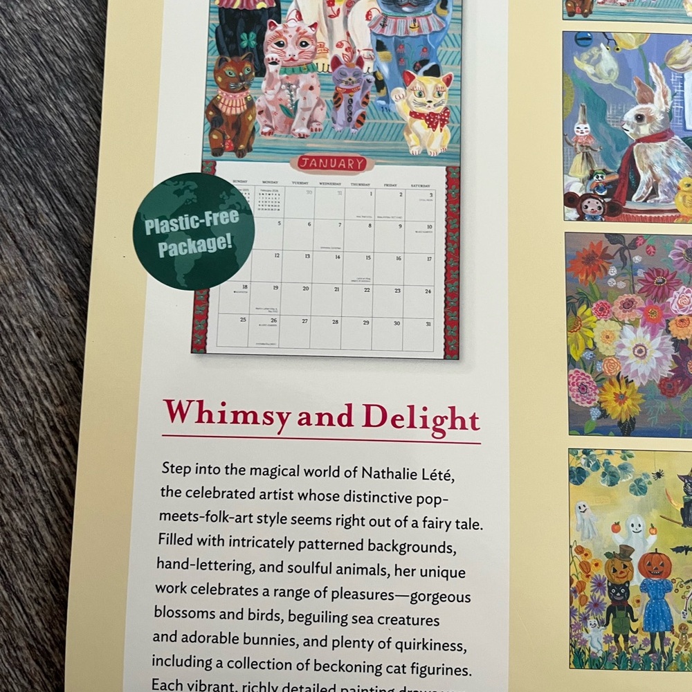 2026 World of Nathalie Lété Wall Calendar 2026! IN STOCK! Ready to ship! - Picture 16 of 16